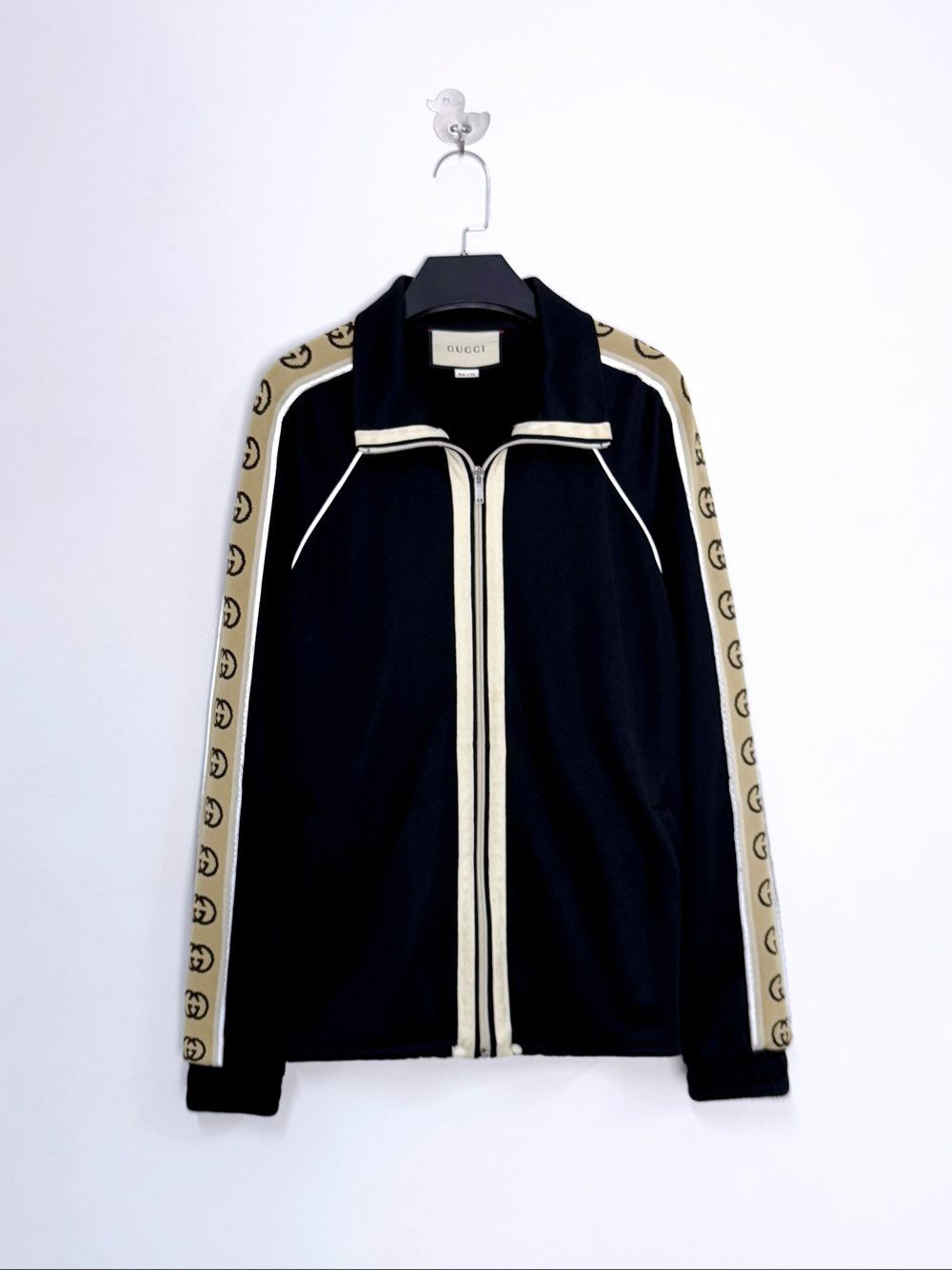 Gucci Gucci Logo Tape Track Jacket Size S Size US S / EU 44-46 / 1 - 1 Thumbnail