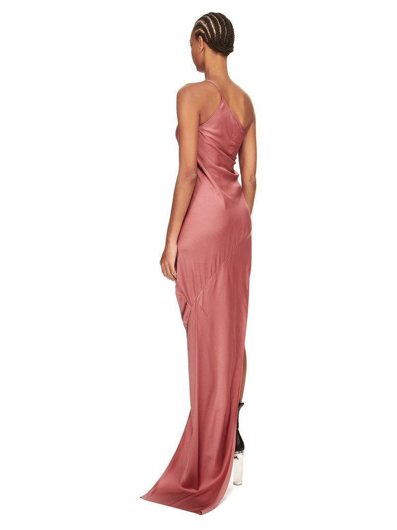 Rick Owens o1y0126 Maxi Dress in Antique Rose Size M / US 6-8 / IT 42-44 - 3 Thumbnail