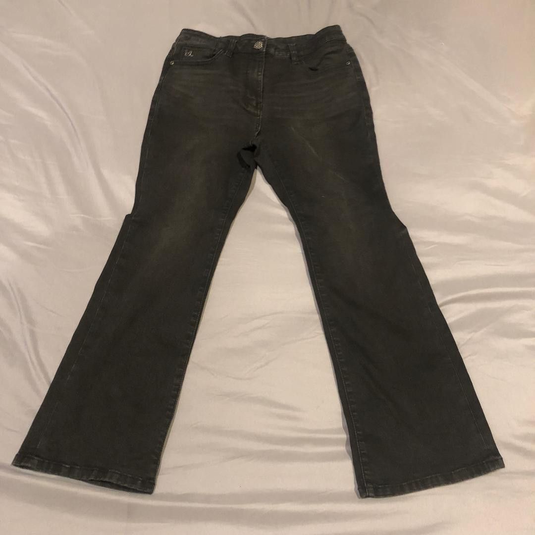 Karl Lagerfeld Karl Lagerfeld Paris Black Bootcut Denim Jeans W30 Size US 30 / EU 46 - 1 Thumbnail