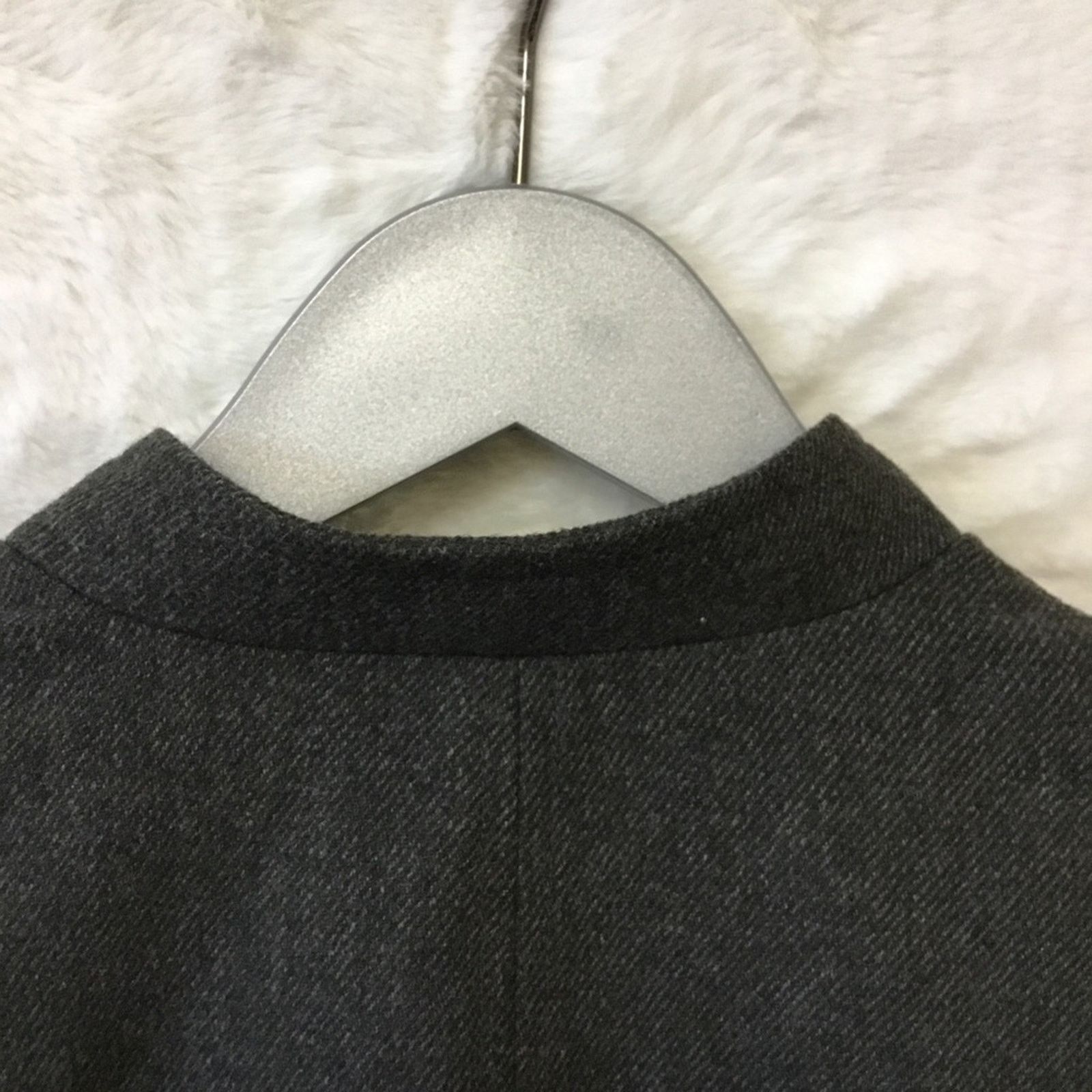 Banana Republic Banana Republic Gray Button-Up Military Jacket Size S / US 4 / IT 40 - 10 Thumbnail
