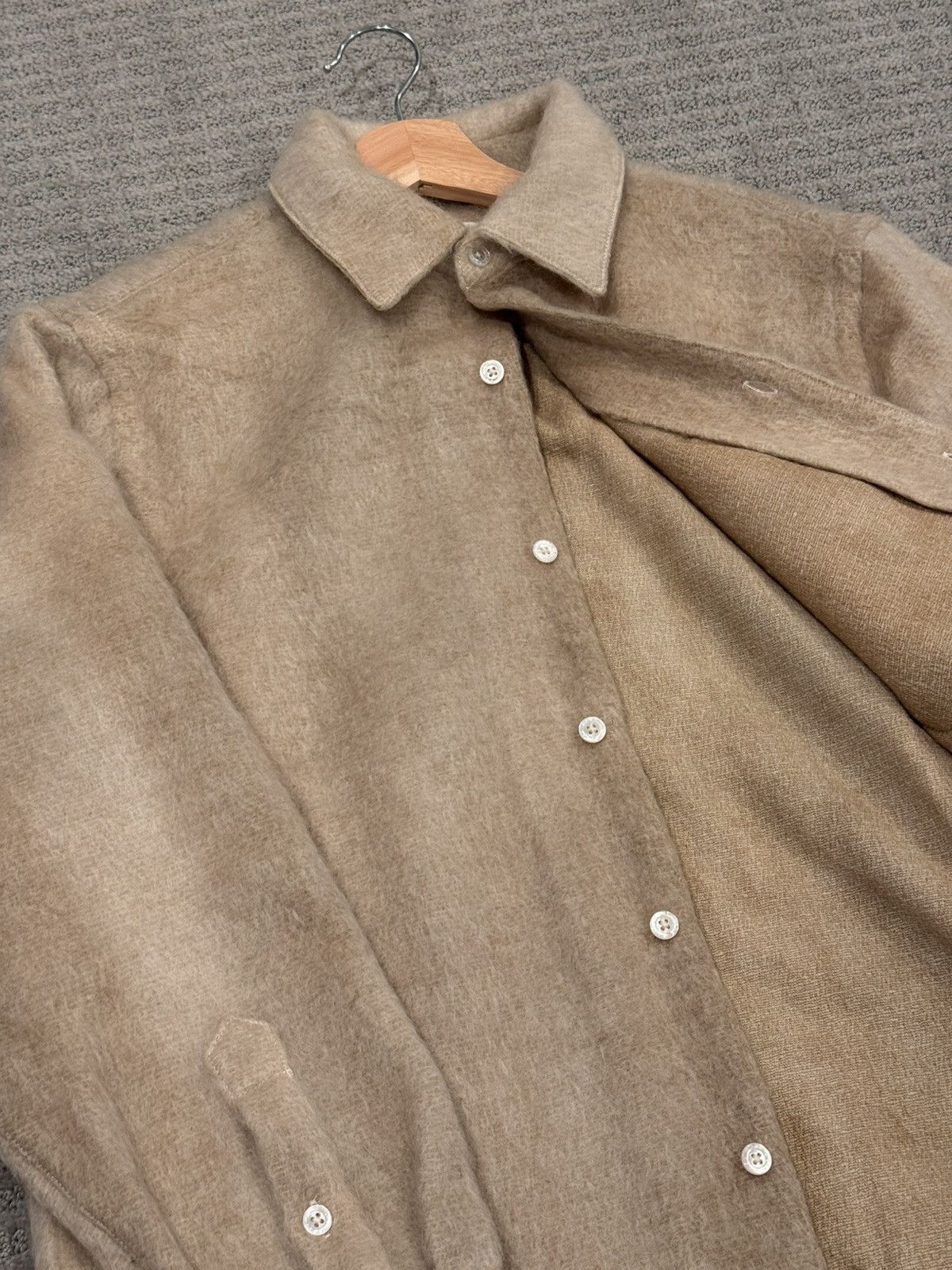 Aime Leon Dore Aime Leon Dore Mohair Overshirt (Medium) Size US M / EU 48-50 / 2 - 9 Thumbnail