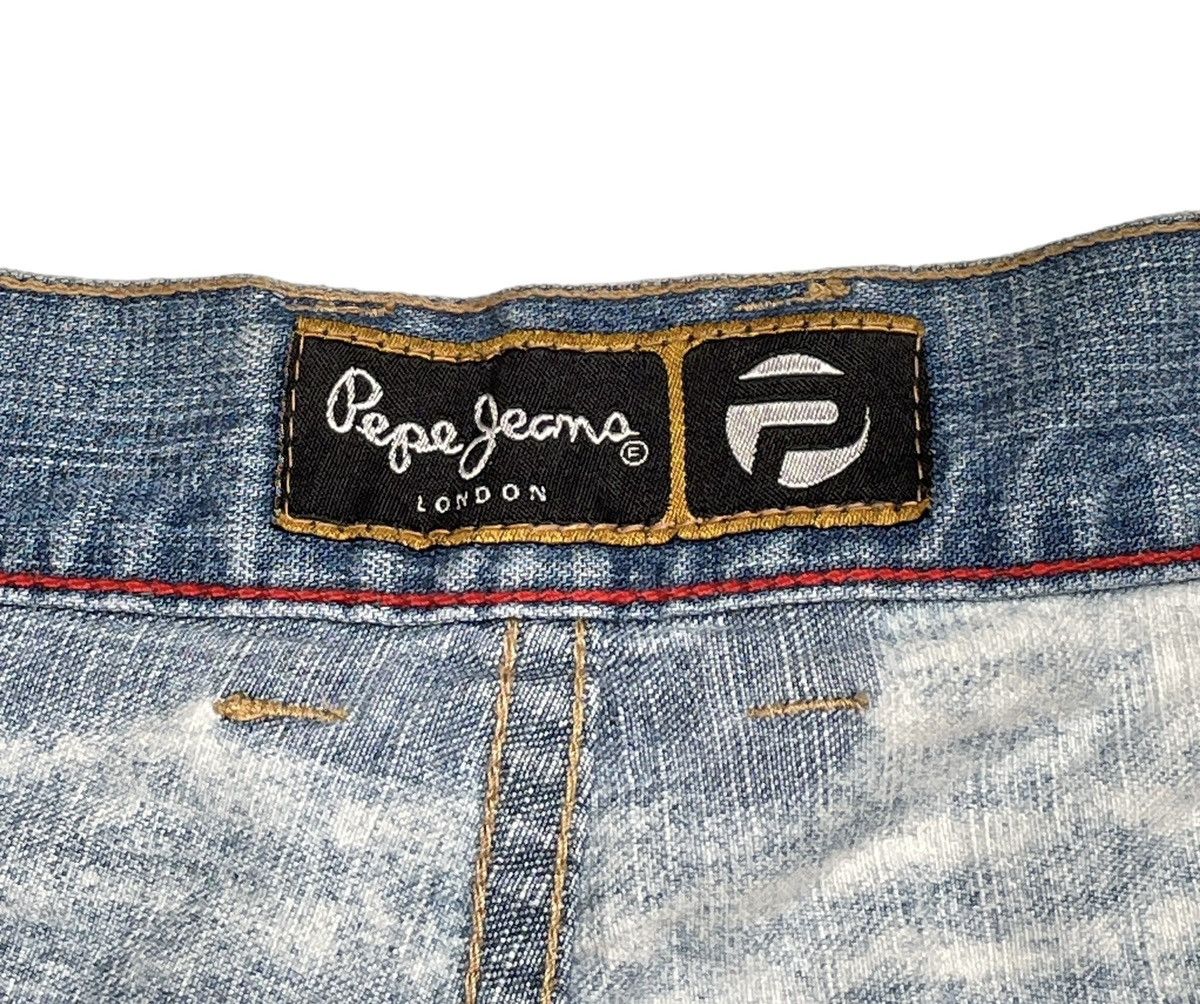 Pepe Jeans Rare Design Vintage Brand Pepe Jean Rapper Baggy Jeans 1999s Size US 36 / EU 52 - 11 Thumbnail