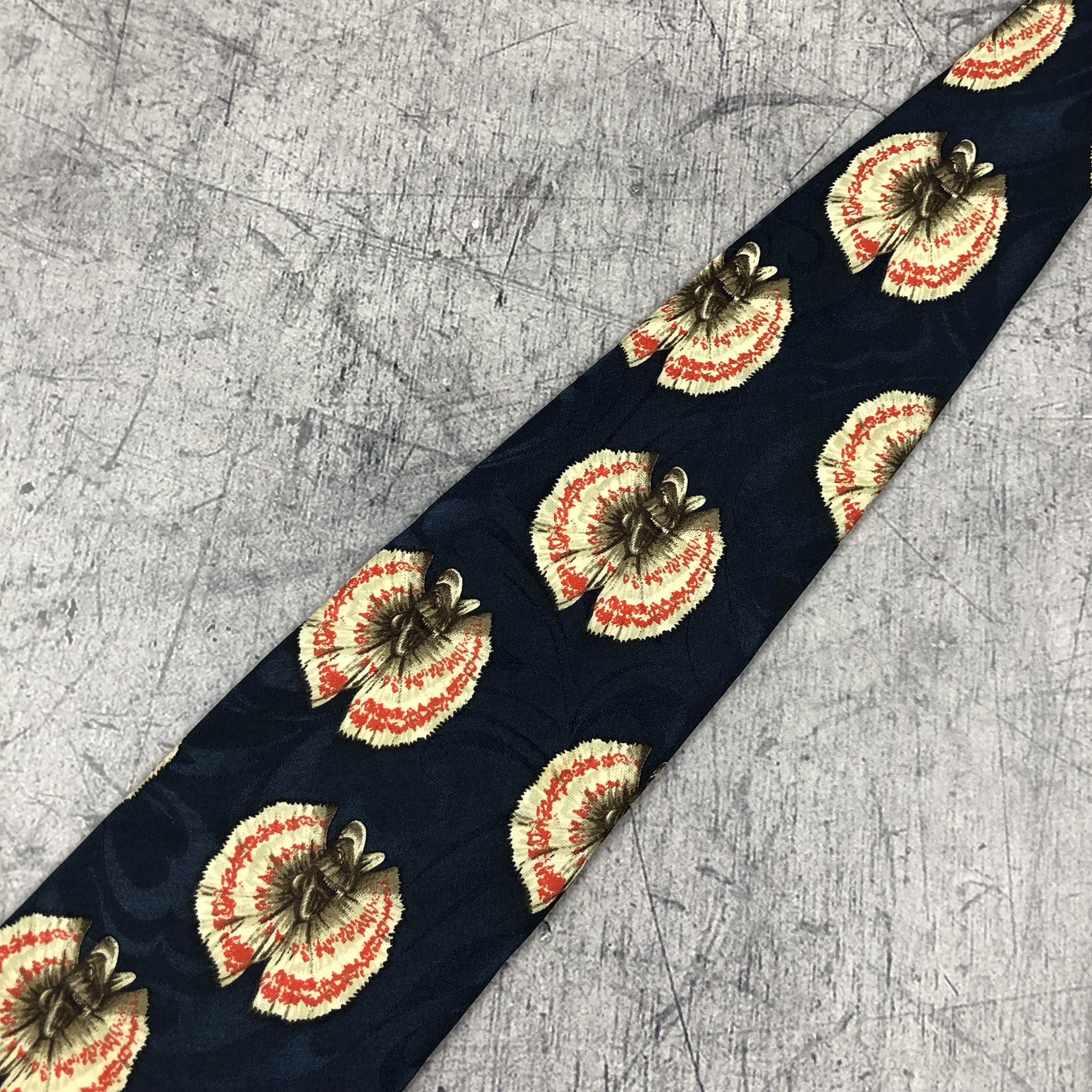 Expert Horror Vintage 90s Jurassic Park Dilophosaurus Spitter Dino Tie Size ONE SIZE - 9 Thumbnail