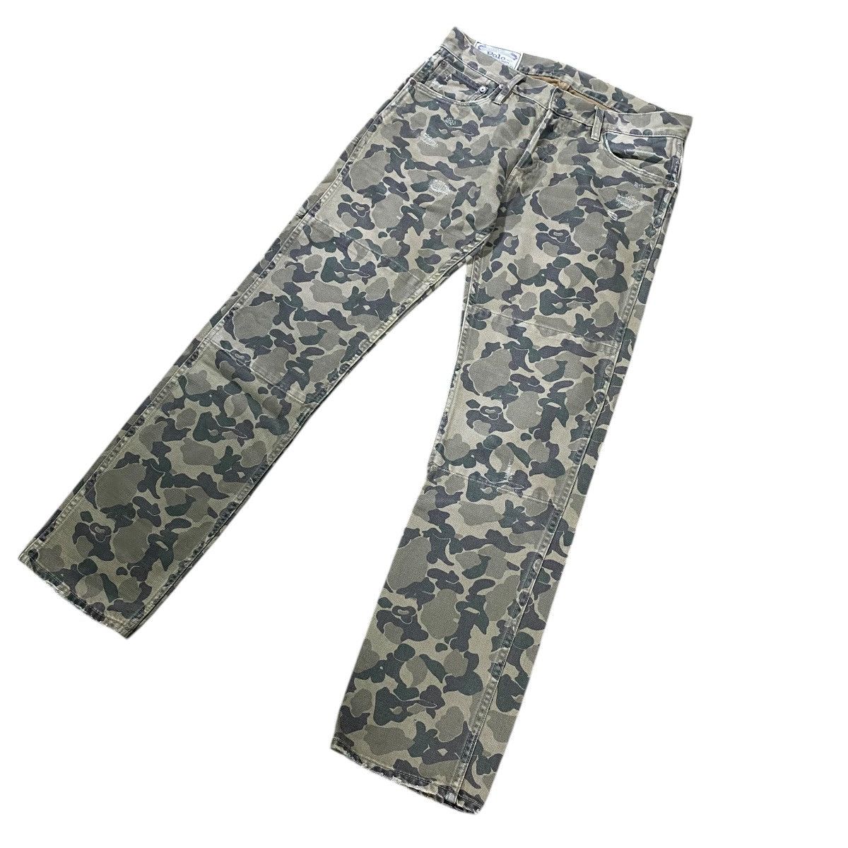 Polo Ralph Lauren Polo Ralph Lauren Vintage Camouflage Varick Slim Straight Size US 30 / EU 46 - 3 Thumbnail