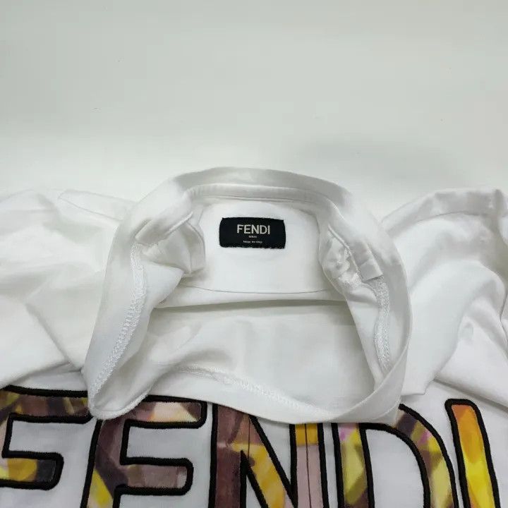 Fendi Fendi Men's Cotton Short Sleeve T-Shirt -2507 Size US M / EU 48-50 / 2 - 6 Thumbnail