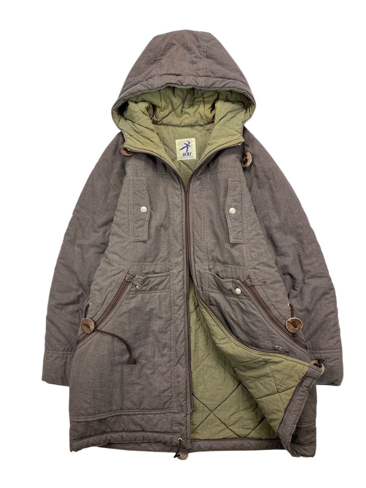 Hai Sporting Gear × Issey Miyake Hai sporting gear by Issey Miyake Coat Jacket Size US M / EU 48-50 / 2 - 2 Thumbnail