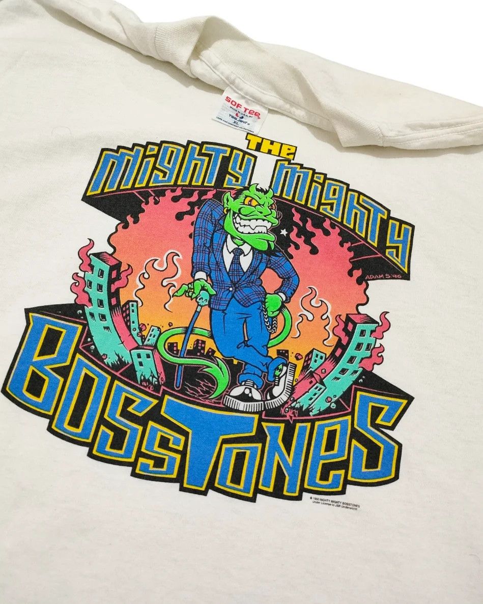 Band Tees × Vintage Vtg 90s THE MIGHTY MIGHTY BOSSTONES MENS CITY 