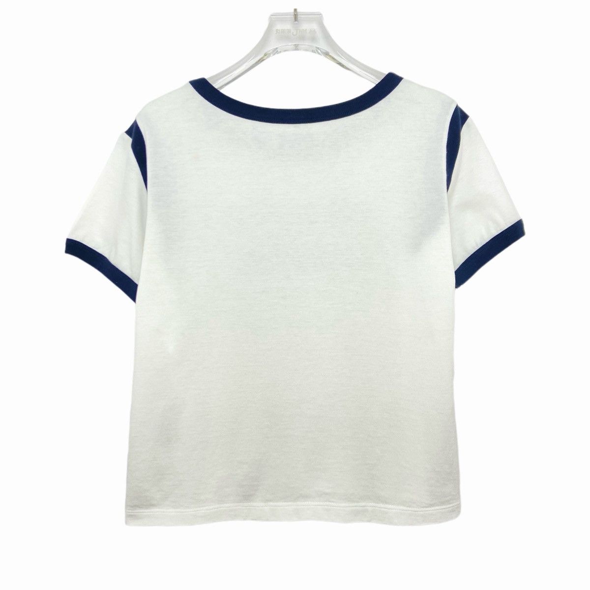 Celine CELINE Pullover Casual Cropped Short Sleeve Top K26WX Size S / US 4 / IT 40 - 2 Thumbnail