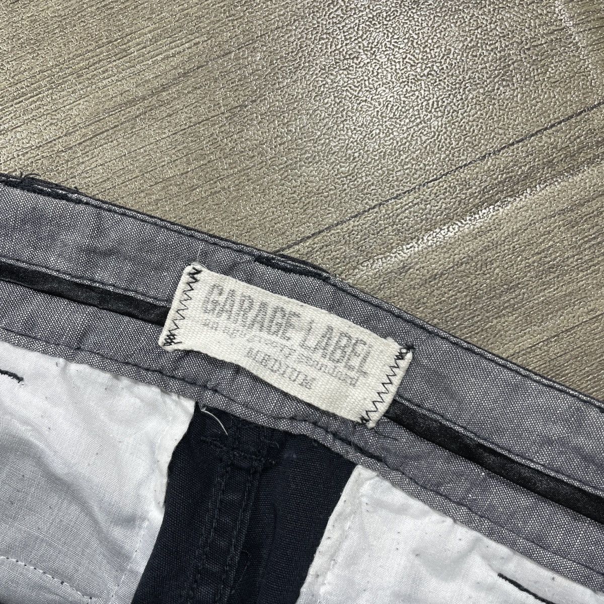 Japanese Brand × Vintage VINTAGE GARAGE LABEL BLACK WASHED CARGOPANTS Size US 30 / EU 46 - 4 Thumbnail