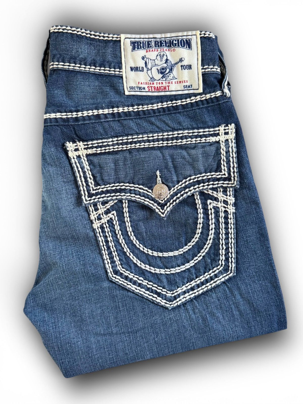 True Religion True Religion Jeans Size US 33 - 2 Thumbnail