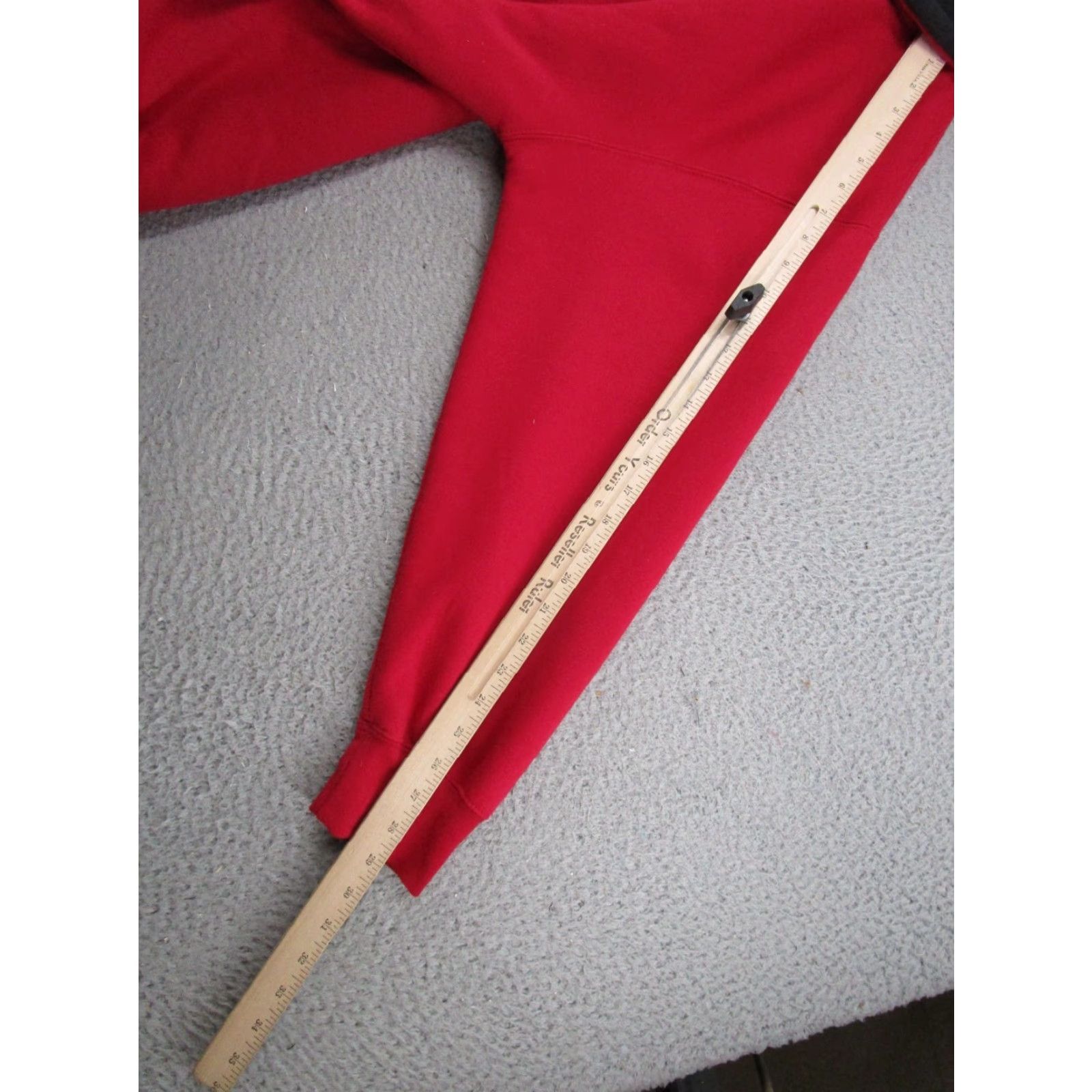 Vintage VINTAGE Kenpo Hoodie Mens Full Zip Red XL - Hip Hop Colorful Sweatshirt with Pockets, Lined, Fleece, Acrylic-Cotton - 2000s Era Size US XL / EU 56 / 4 - 6 Thumbnail