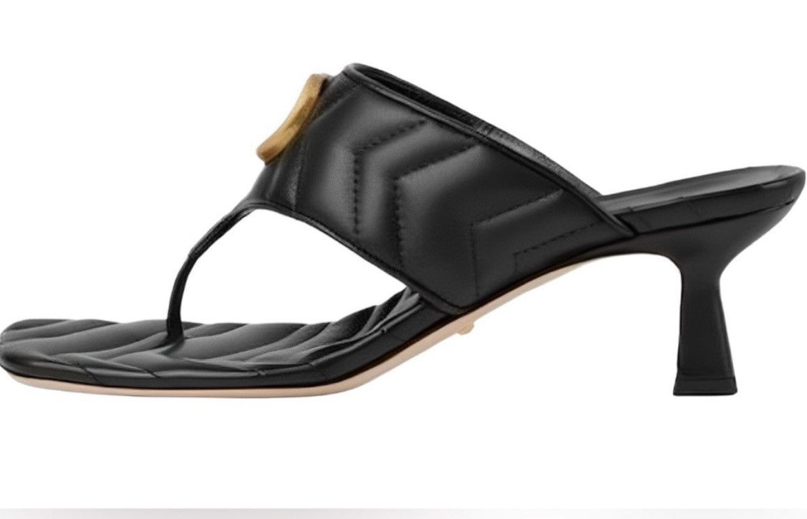 Gucci Gucci Double G 60MM Thong Sandal Mules size 38 Size US 8 / IT 38 - 6 Thumbnail