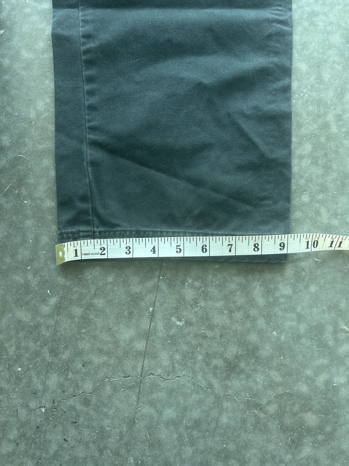 Vintage Vintage Y2K Faded Black Baggy Cargo Pants Size US 29 - 6 Thumbnail