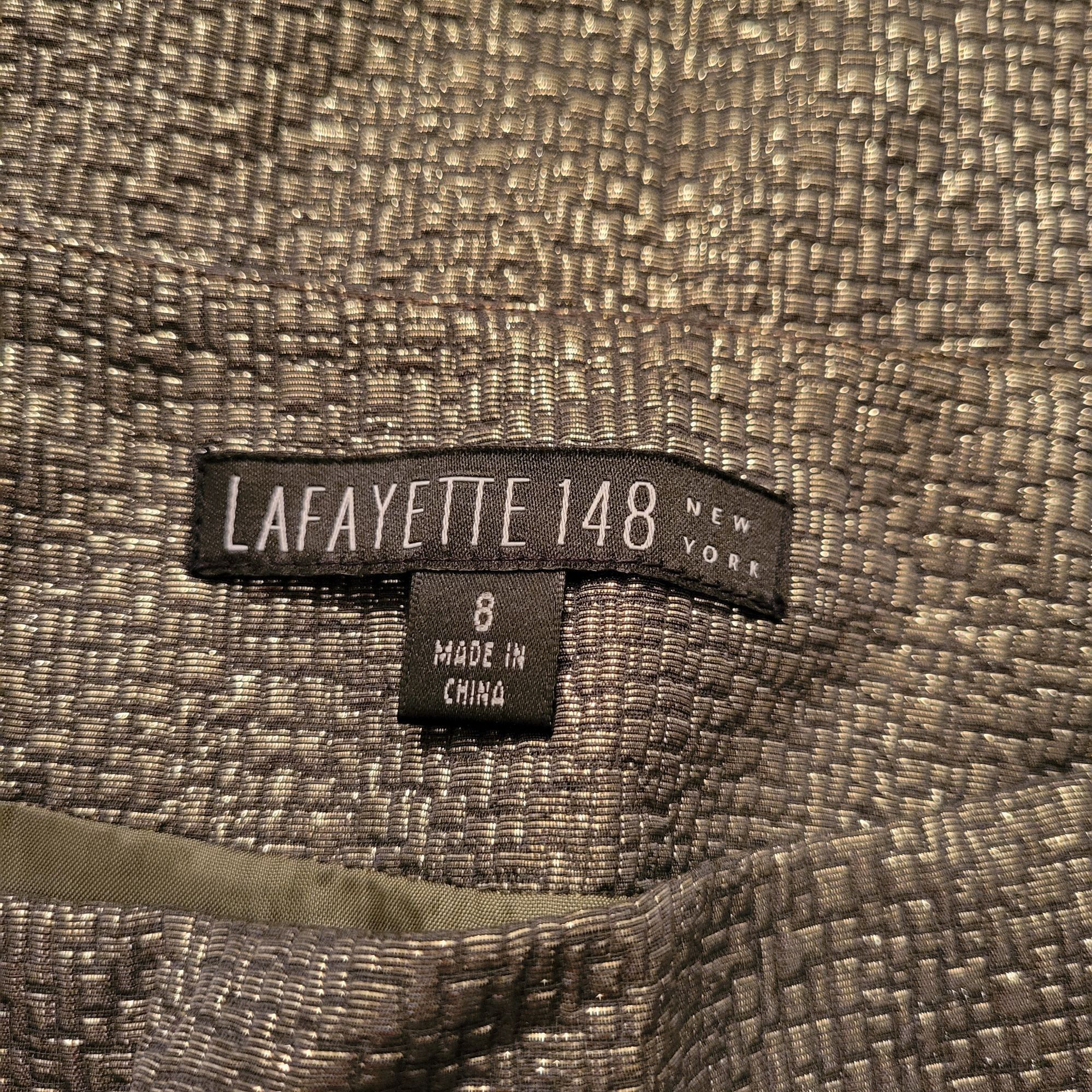 Lafayette 148 Lafayette 148 New York Metallic Pencil Skirt 8 Silk Blend Ca Size 30" / US 8 / IT 44 - 4 Thumbnail