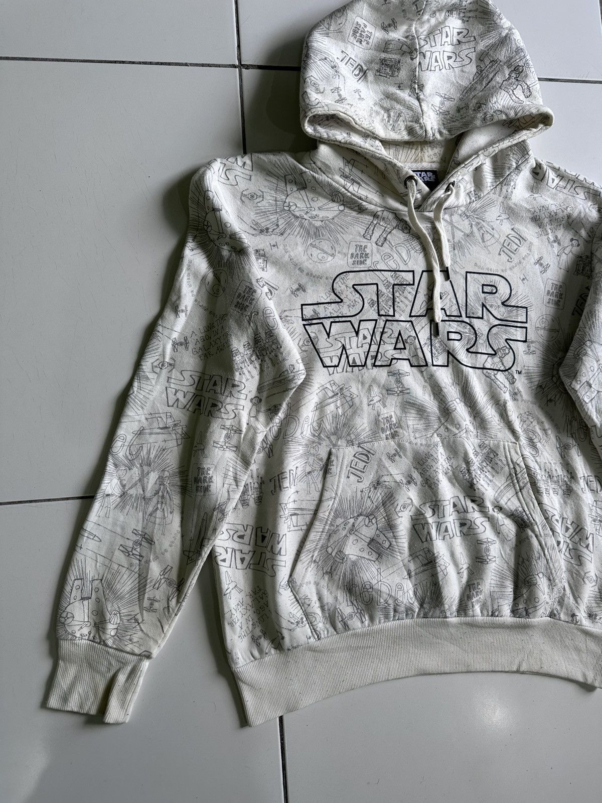 Star Wars Star Wars Full printed Jedi White Hoodie Size US L / EU 52-54 / 3 - 2 Thumbnail