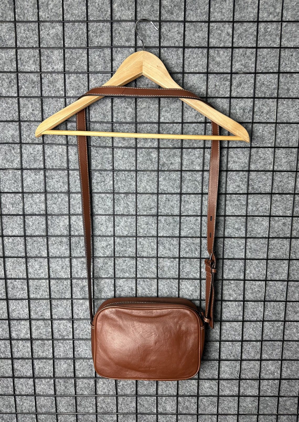 Genuine Leather Massimo Dutti Genuine Leather Crossbody Bag Size OS Size ONE SIZE - 1 Thumbnail