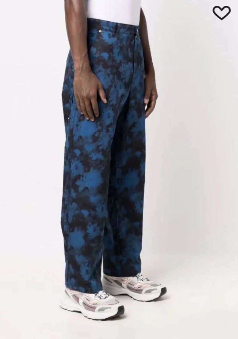 Kenzo Kenzo Ghost Flower Tie-Dye Pants Size US 31 - 4 Thumbnail