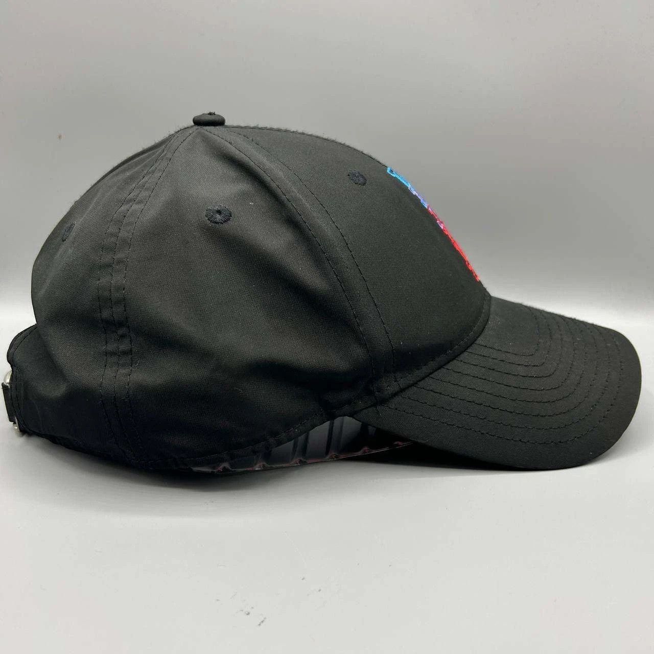 New Era Los Angeles LA Dodgers Hat Men Black Embroidered Strap Back Size ONE SIZE - 6 Thumbnail