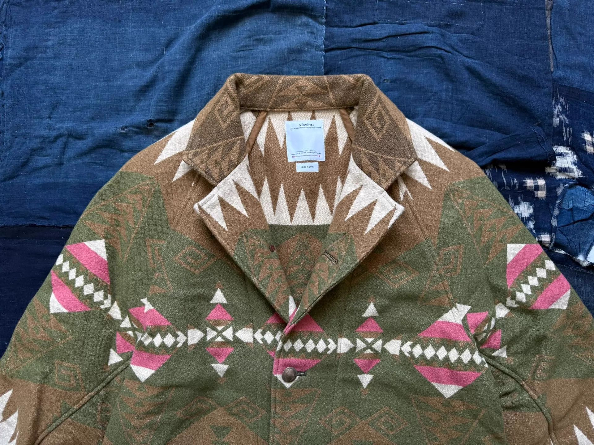 Visvim VISVIM 23SS HOPILAND COAT Native Blanket Khaki 2 Size US M / EU 48-50 / 2 - 4 Thumbnail