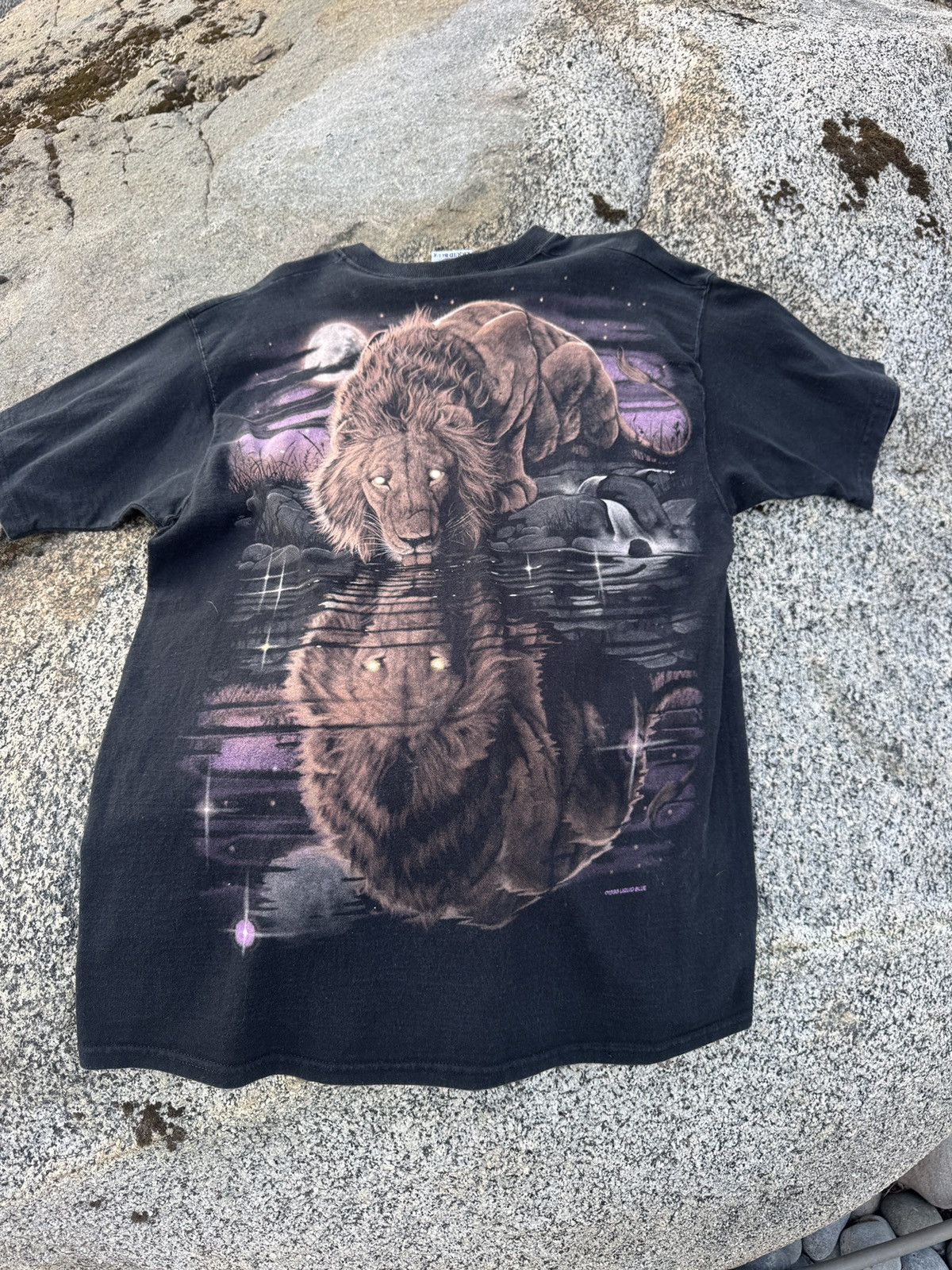 Liquid Blue Rare Liquid Blue Lion Tee Size US L / EU 52-54 / 3 - 3 Thumbnail