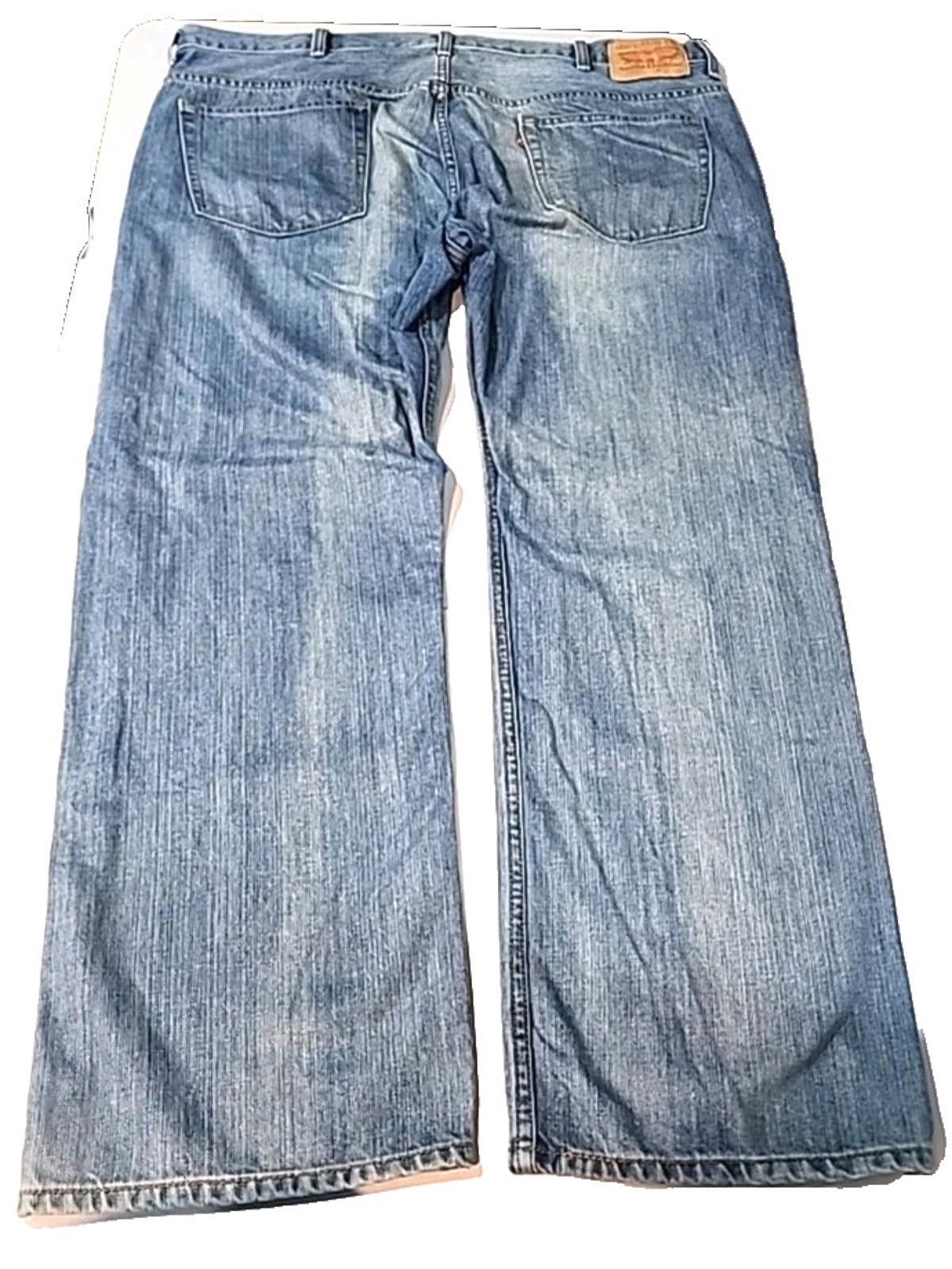 Levi's Levi's 569 Mens Jeans Actual 42Wx32L Blue Denim Size US 42 / EU 58 - 1 Thumbnail