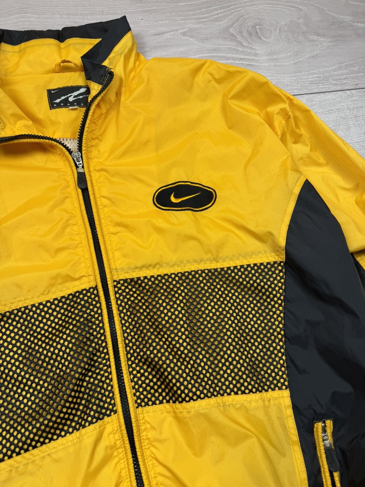 Nike Vintage 90s Nike Agassi Big Logo Jacket Size US M / EU 48-50 / 2 - 4 Thumbnail