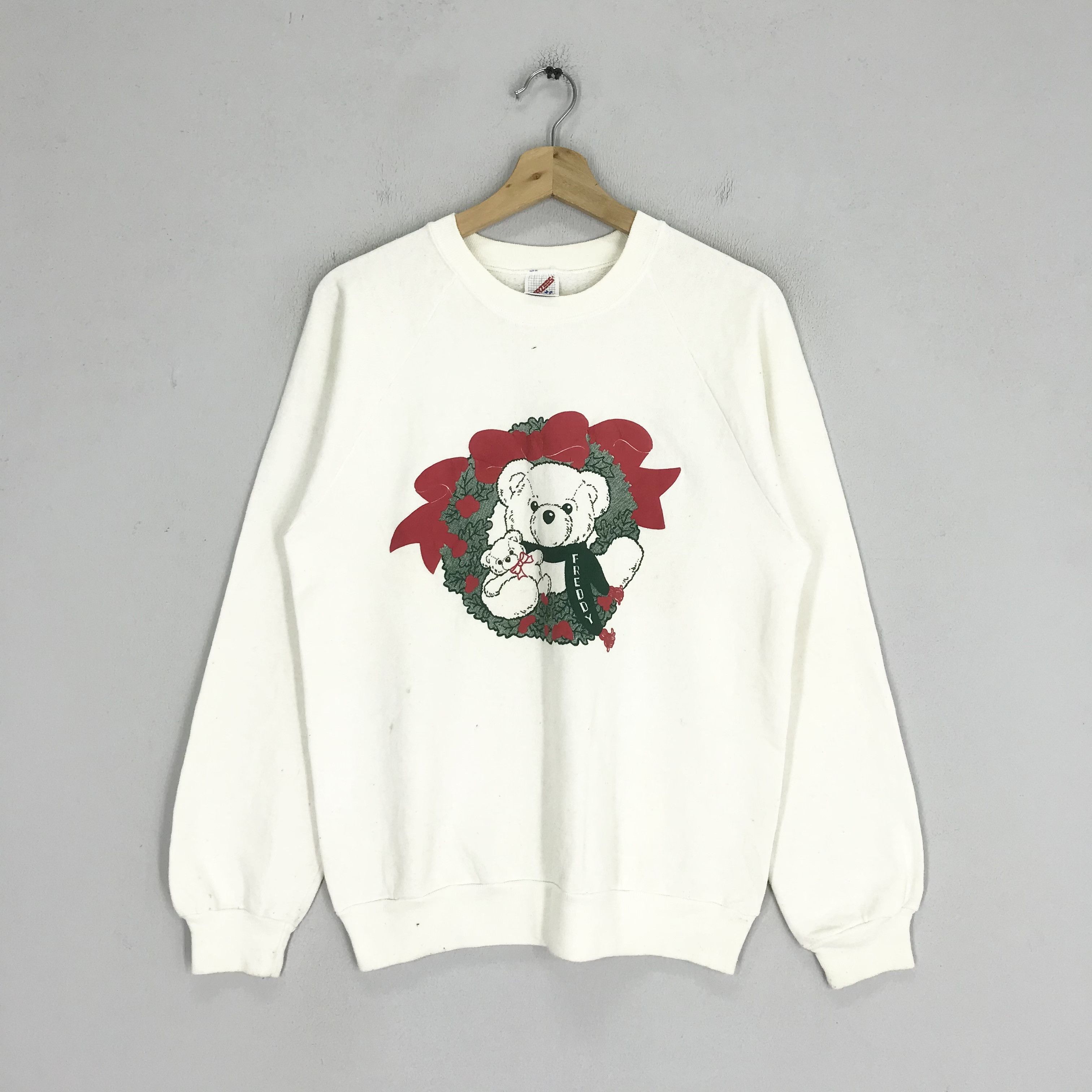Arts & Science Vintage 90s Retro Graphic Bear Sweatshirt - 74 Size US M / EU 48-50 / 2 - 1 Thumbnail