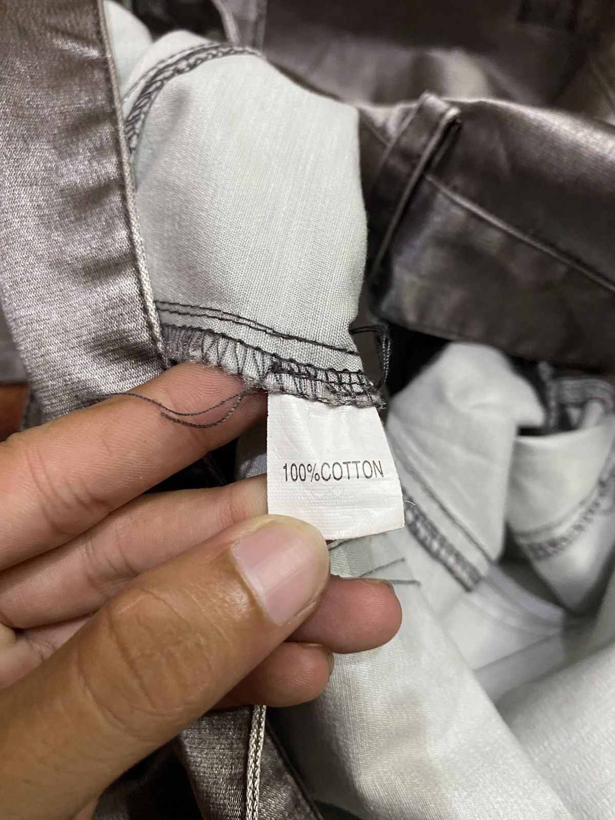 If Six Was Nine × Japanese Brand Vintage INC incomparable Silver Denim Jeans If Six Was Nine Size US 34 / EU 50 - 9 Thumbnail
