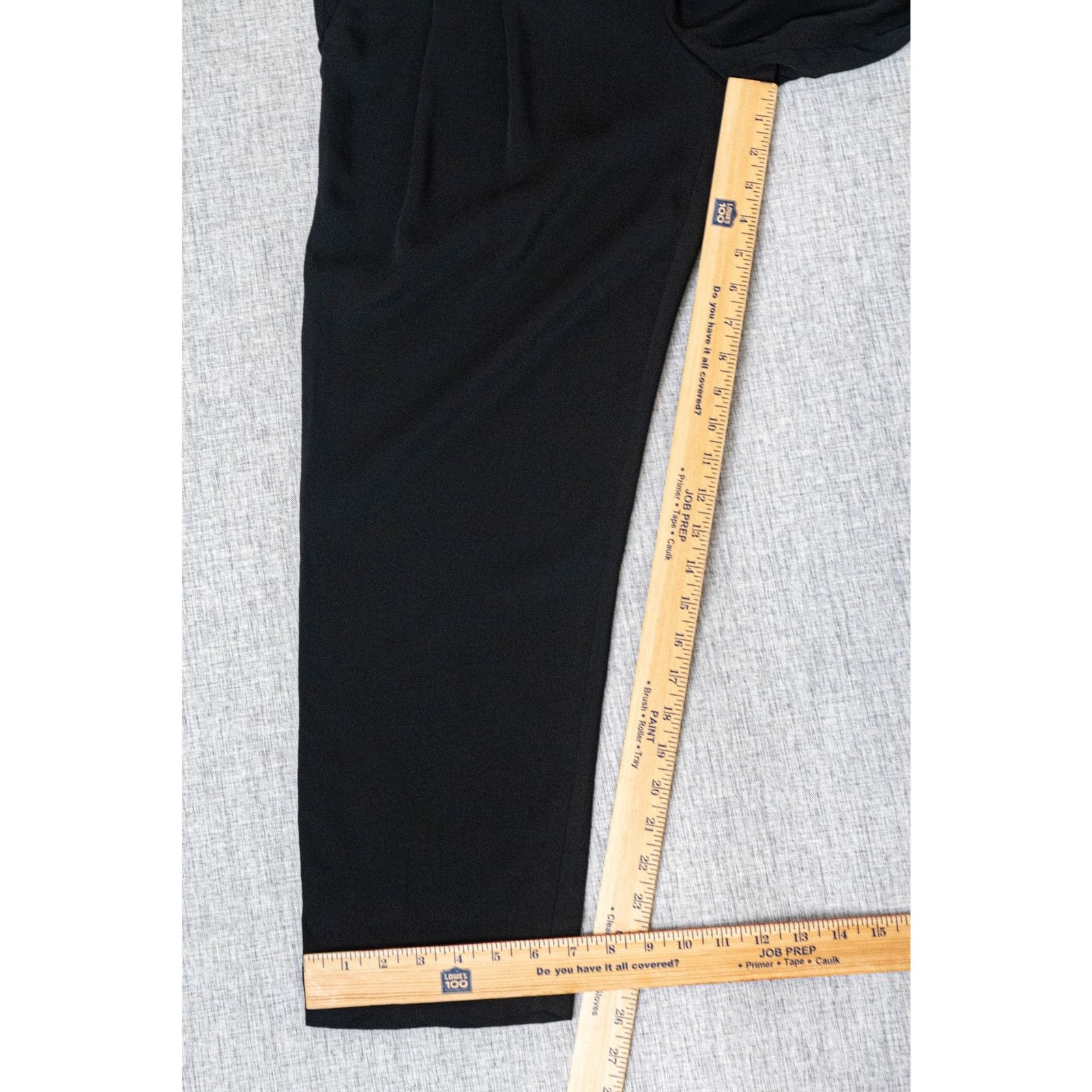 A.L.C. A.L.C. Black Pleated Trouser Pants ankle crop size 10 34w Size 32" / US 10 / IT 46 - 6 Thumbnail