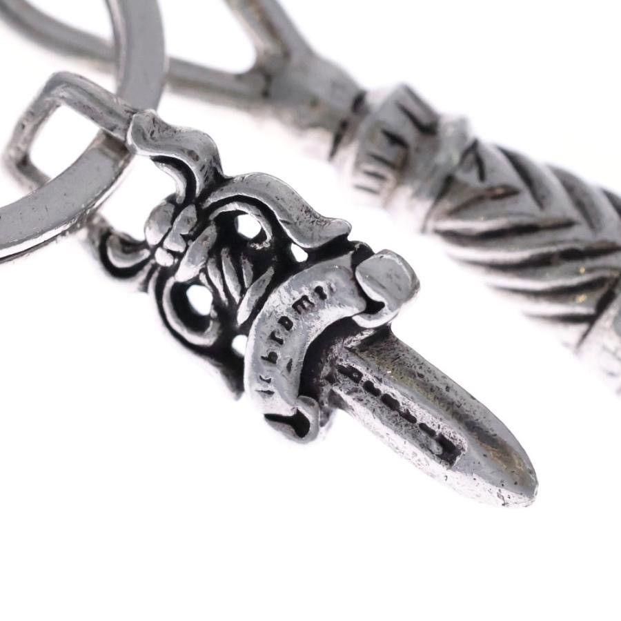 Chrome Hearts Chrome Hearts Celtic Roller Dagger Key Ring Size ONE SIZE - 6 Thumbnail