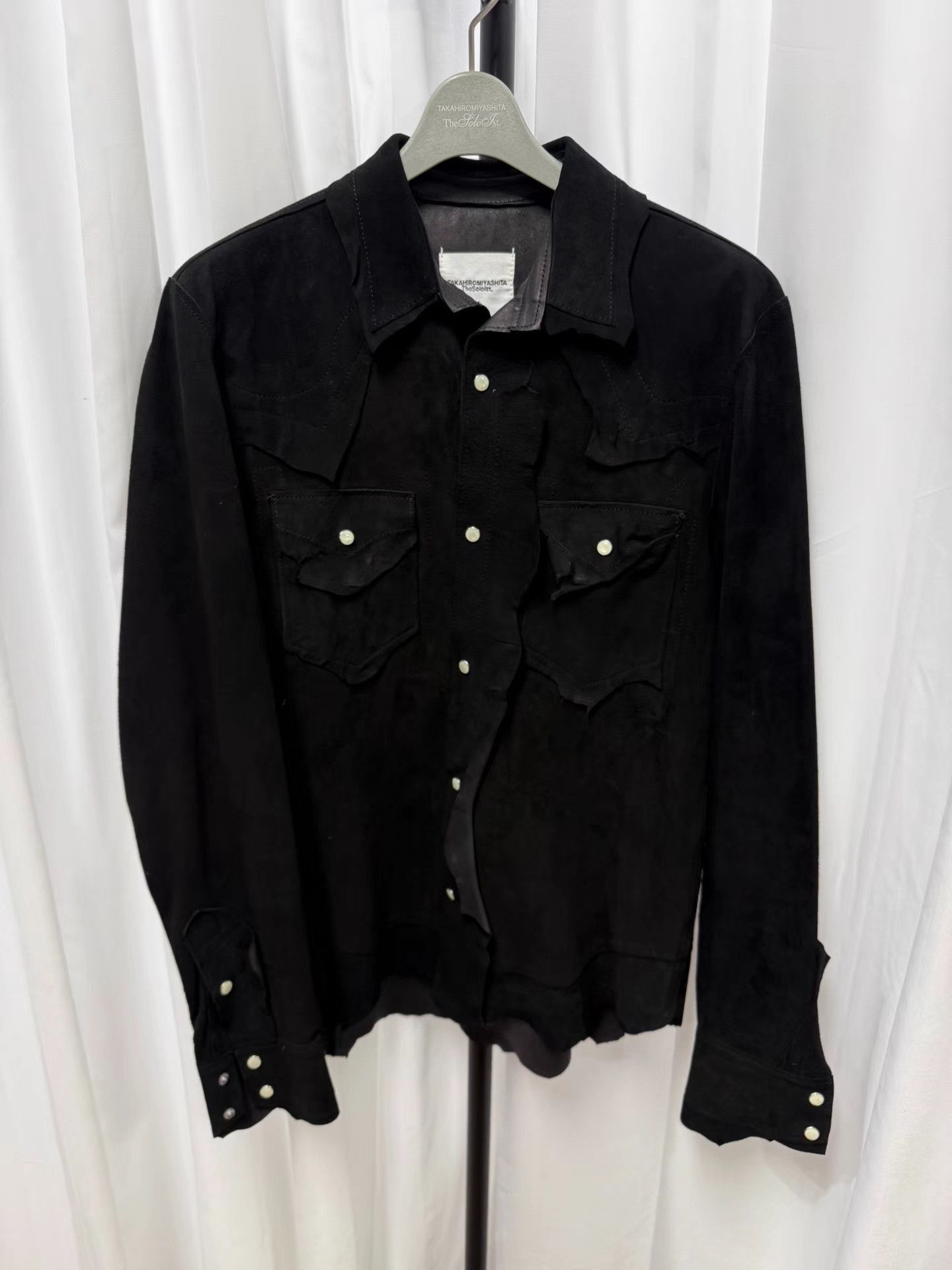 Takahiromiyashita The Soloist. The Soloist 18SS Sheepskin Distressed Jacket K20 Size US M / EU 48-50 / 2 - 1 Thumbnail