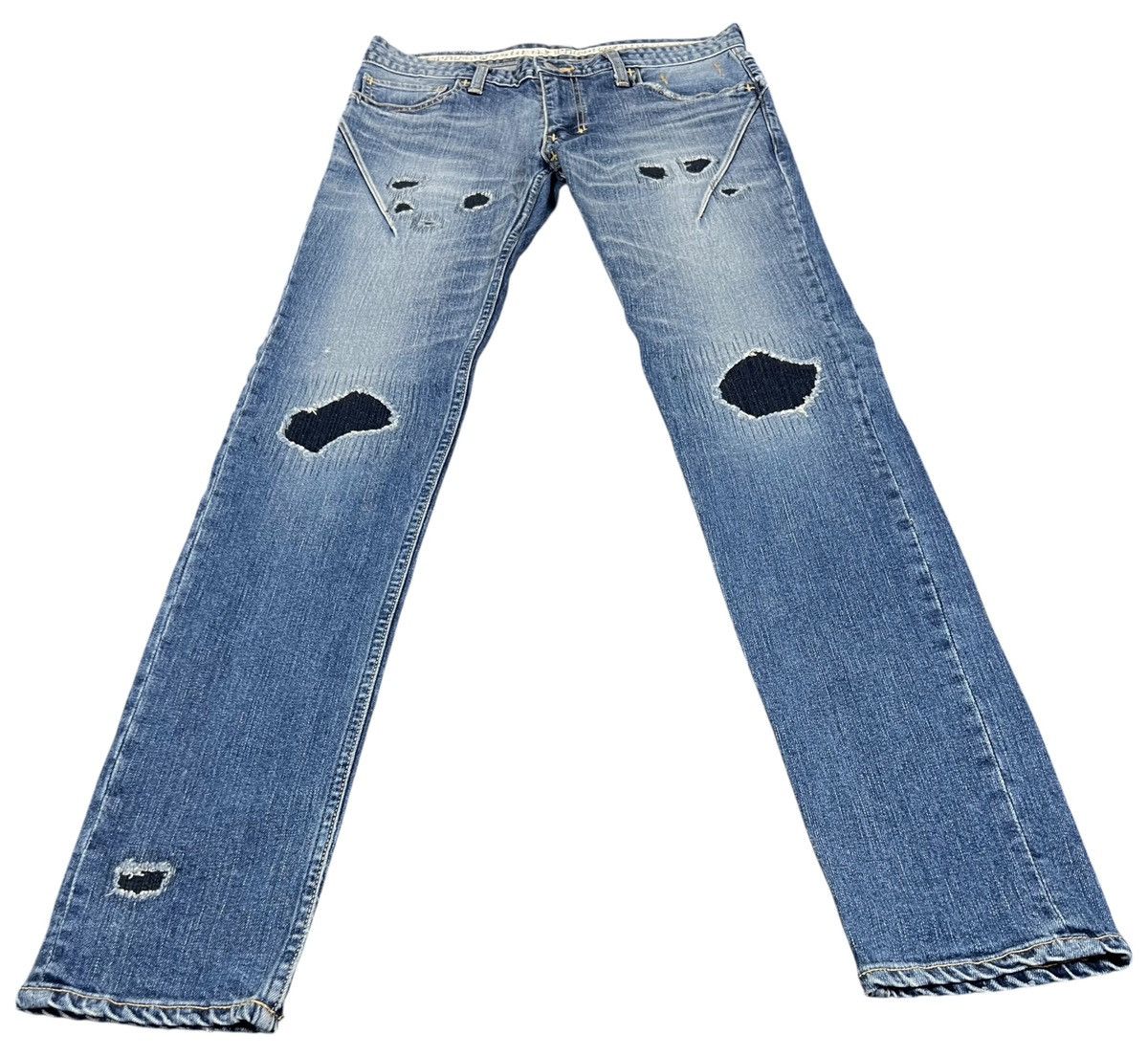 Number (N)ine Number Nine Distressed Denim Size US 30 / EU 46 - 3 Thumbnail