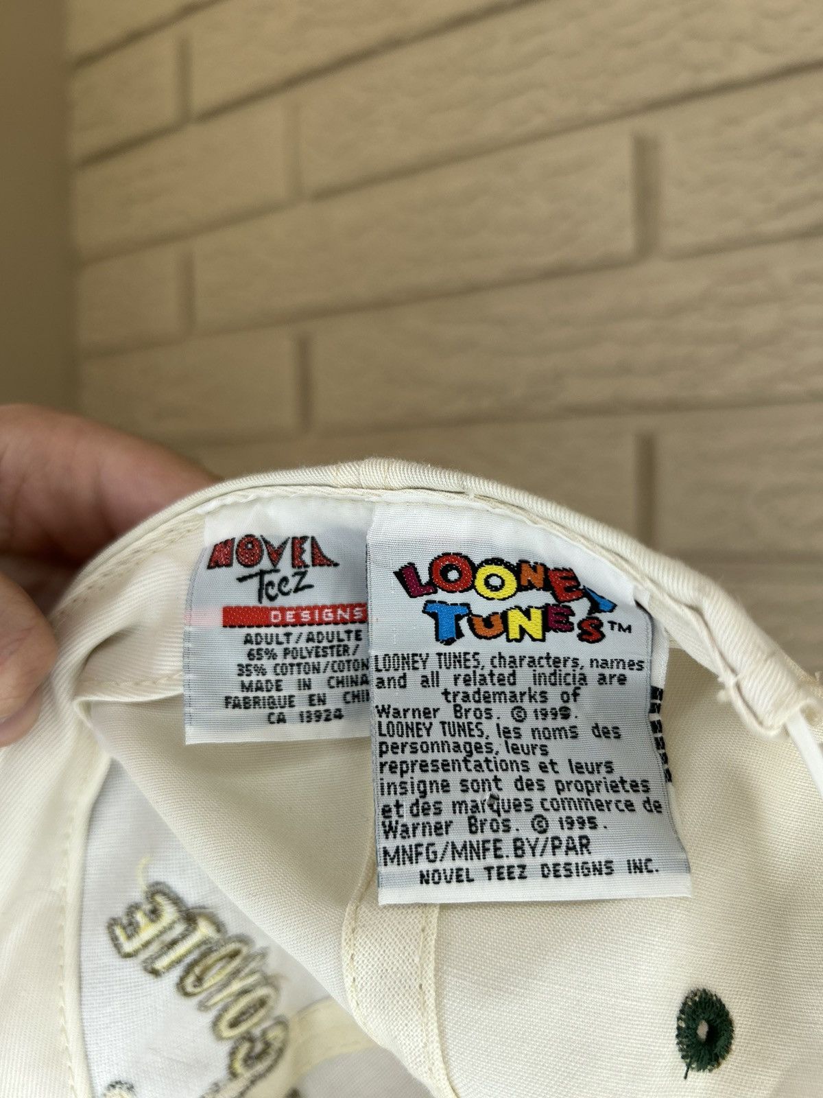 Vintage × Warner Bros Vintage 90s Looney Tunes Wile E Coyote Snapback Hat Size ONE SIZE - 7 Thumbnail