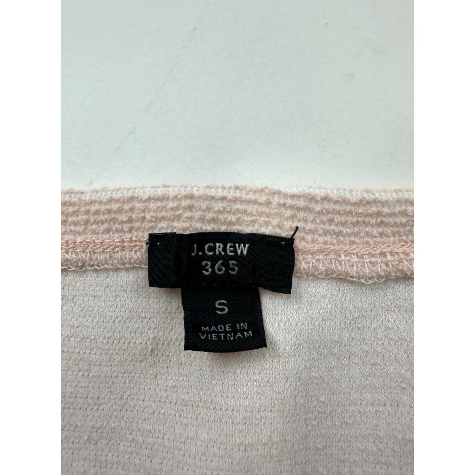J.Crew J.Crew Tank Adult Small Pink Sleeveless Boucle Peplum Pullover Womens Size S / US 4 / IT 40 - 5 Thumbnail