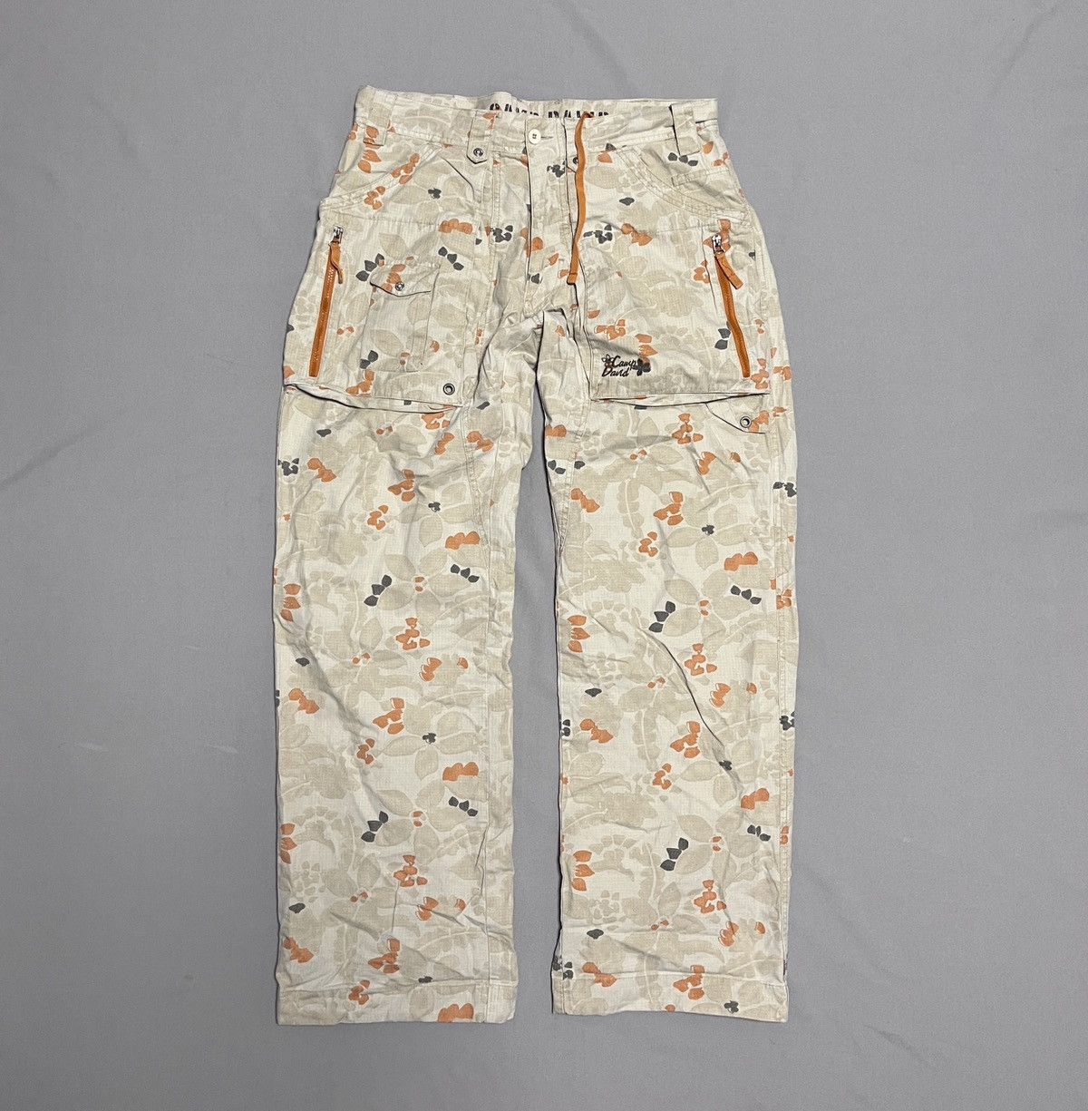 Camp David y2k Floral Camouflage Wide Cargo Japanese Camp David Pants Size US 36 / EU 52 - 4 Thumbnail