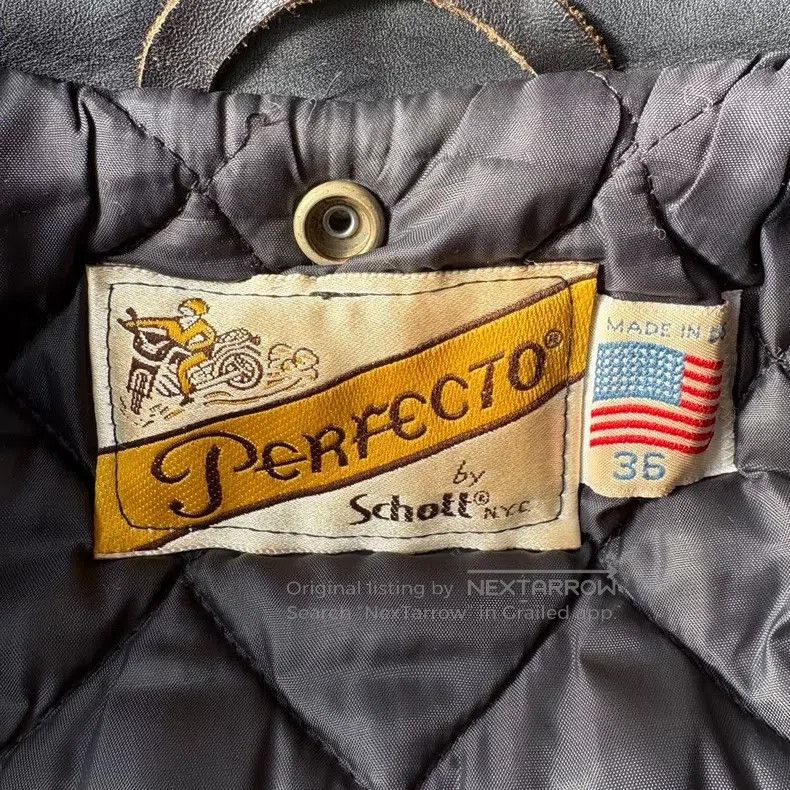 Schott Schott Motorcycle leather coat Size US M / EU 48-50 / 2 - 5 Thumbnail
