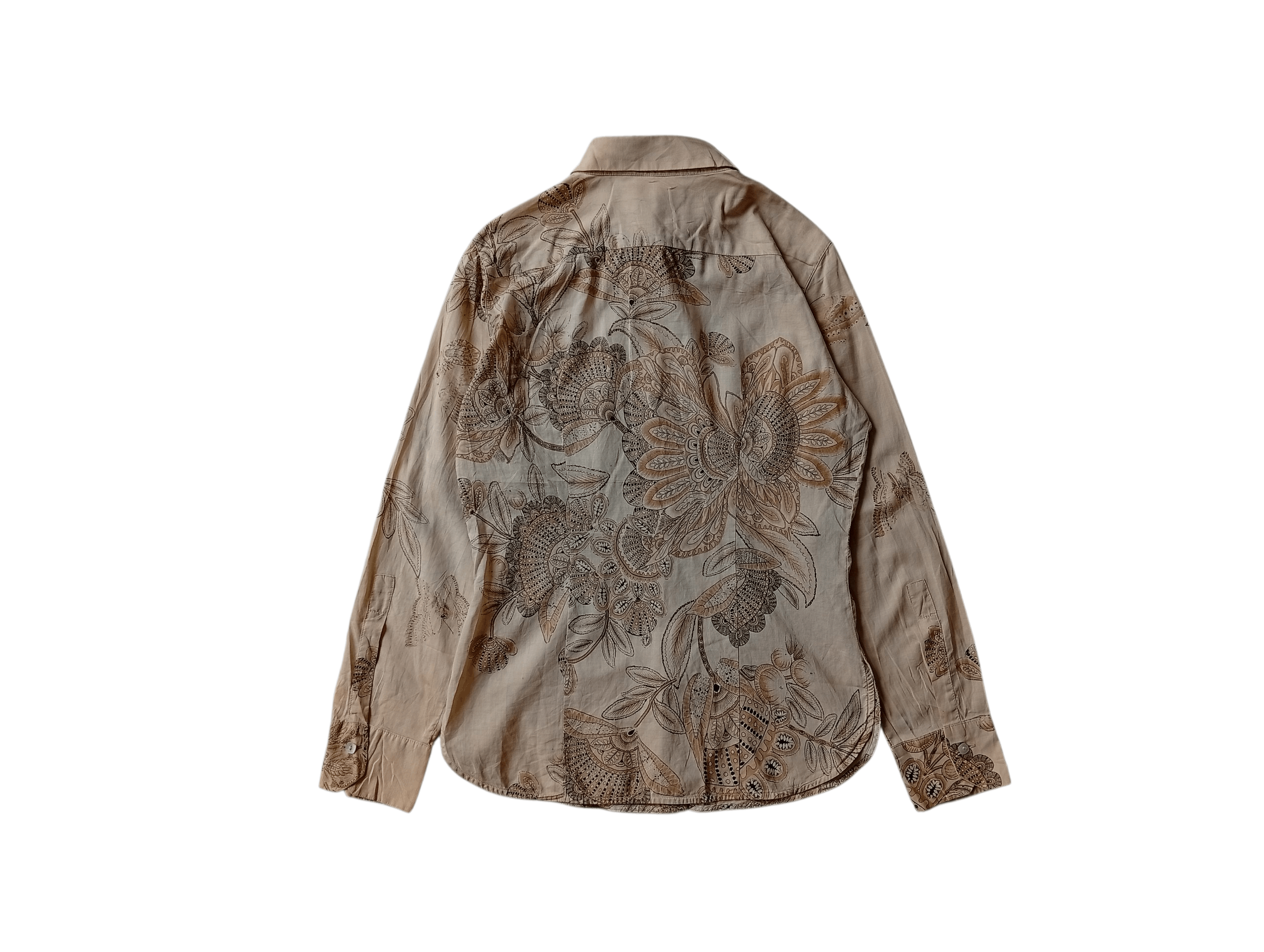 Max Mara Max Mara floral shirt Size S / US 4 / IT 40 - 6 Thumbnail