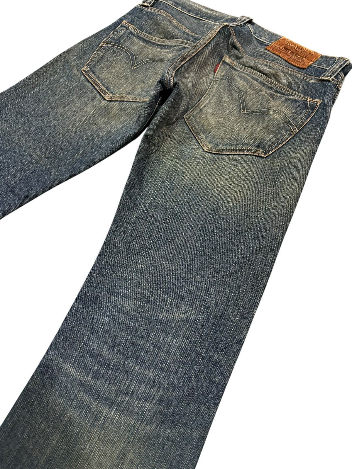 Levi's Y2k Vintage Levi’s Japan Lot 705 Faded Straight Cut Jeans Size US 30 / EU 46 - 7 Thumbnail