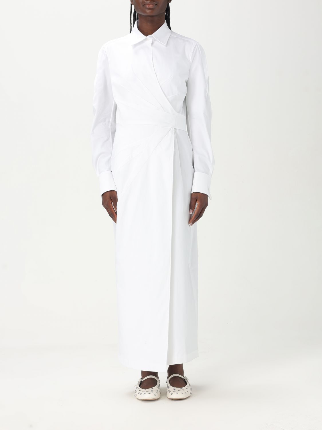 Max Mara Max Mara Dress Woman White Size XS / US 0-2 / IT 36-38 - 1 Thumbnail