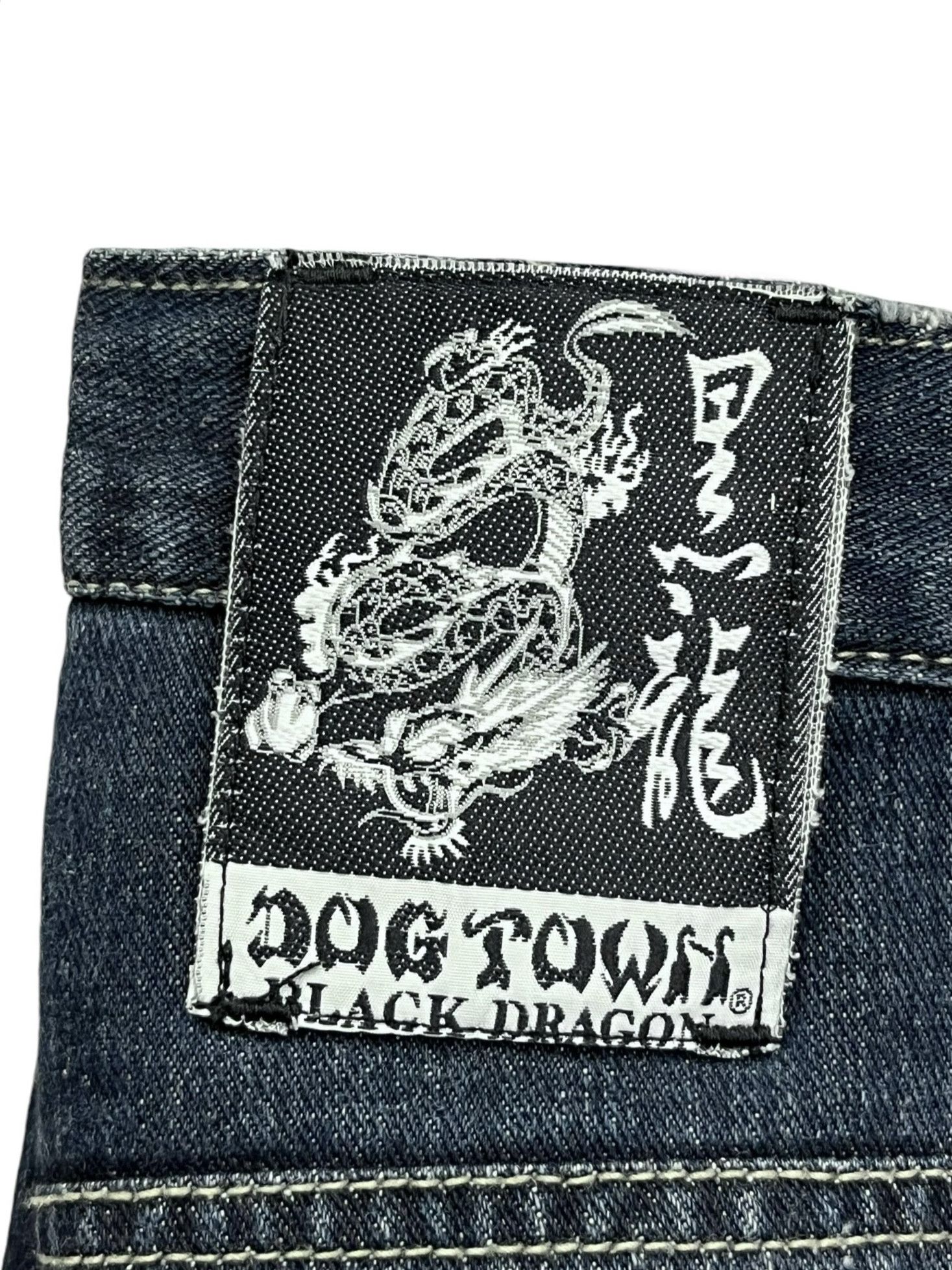 Dogtown 🔥! Vtg DOGTOWN Skateboard Iconic Dragon Baggy Hip Hop Size US 34 / EU 50 - 16 Thumbnail