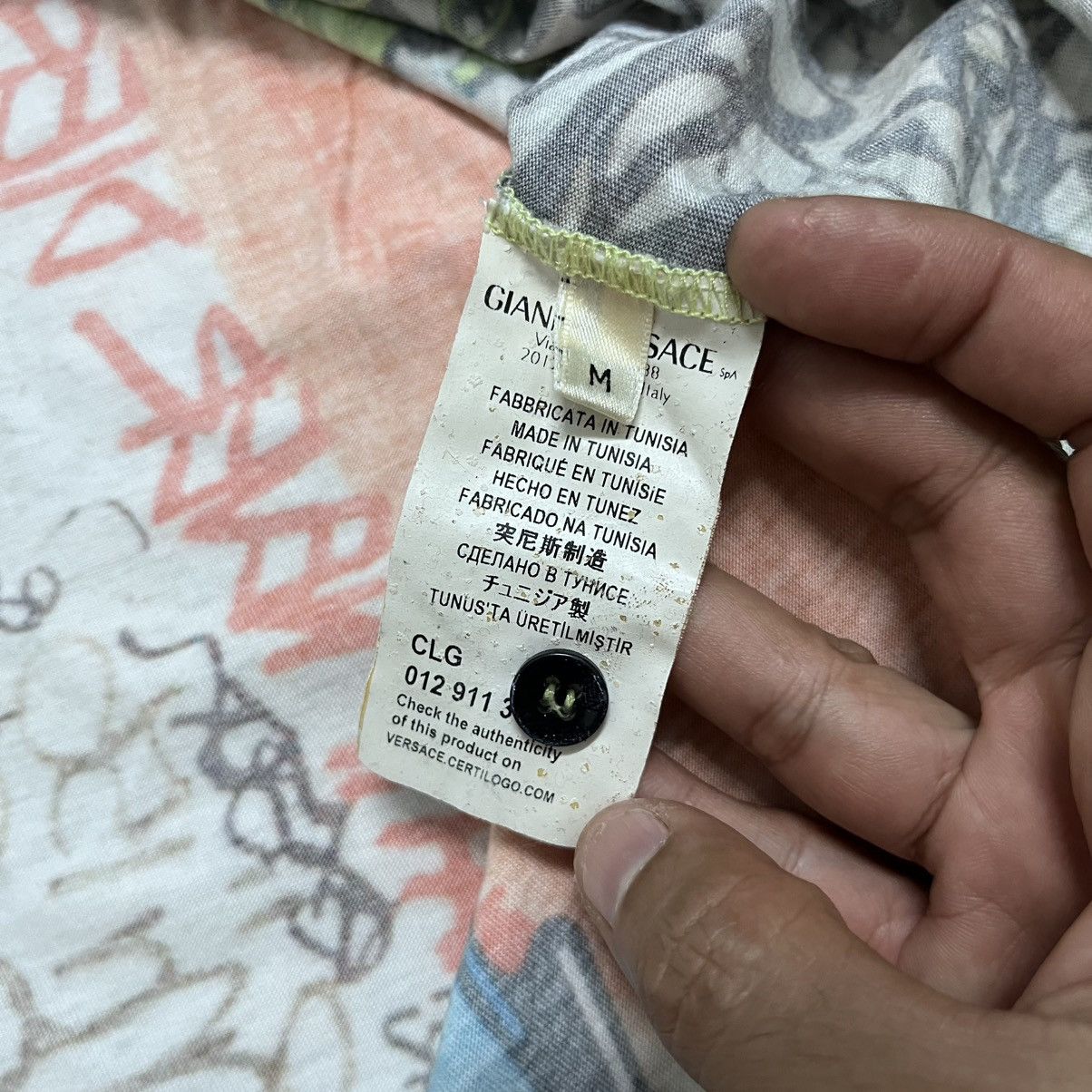 Versace Authentic Versace Collection by Gianni Versace Full Print Size US M / EU 48-50 / 2 - 7 Thumbnail