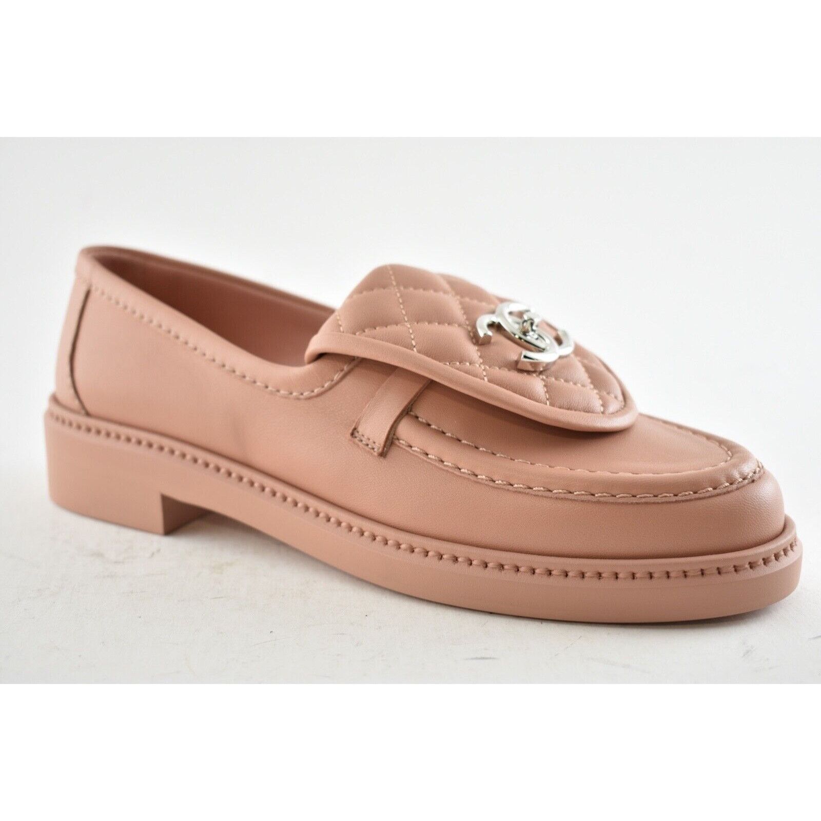 Chanel Chanel Quilted Flap Turnlock Mule Slip Flat Loafer 39.5 Size US 9.5 / IT 39.5 - 3 Thumbnail