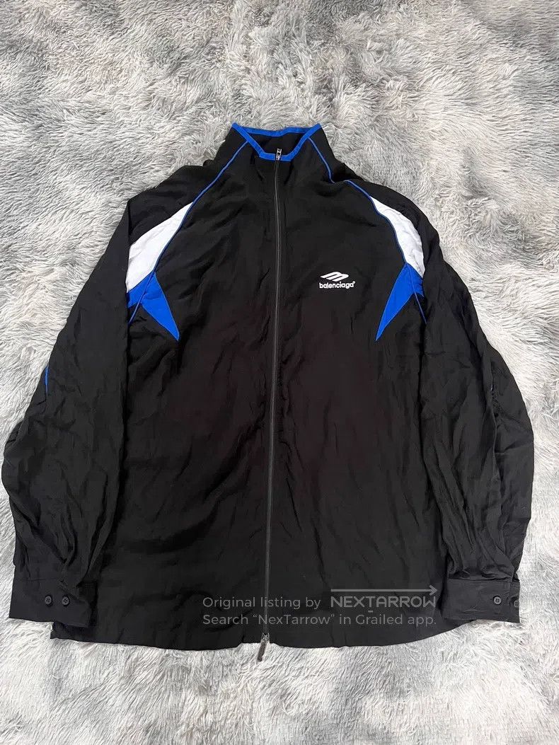 Balenciaga Balenciaga Alphabet Logo Printed Color-Blocked Zip-Up Stan Size US M / EU 48-50 / 2 - 1 Thumbnail