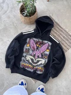 Japanese Brand Y2K Oversized Hood Distressed Denim Pockets Hoodie Size US XL / EU 56 / 4 - 6 Thumbnail