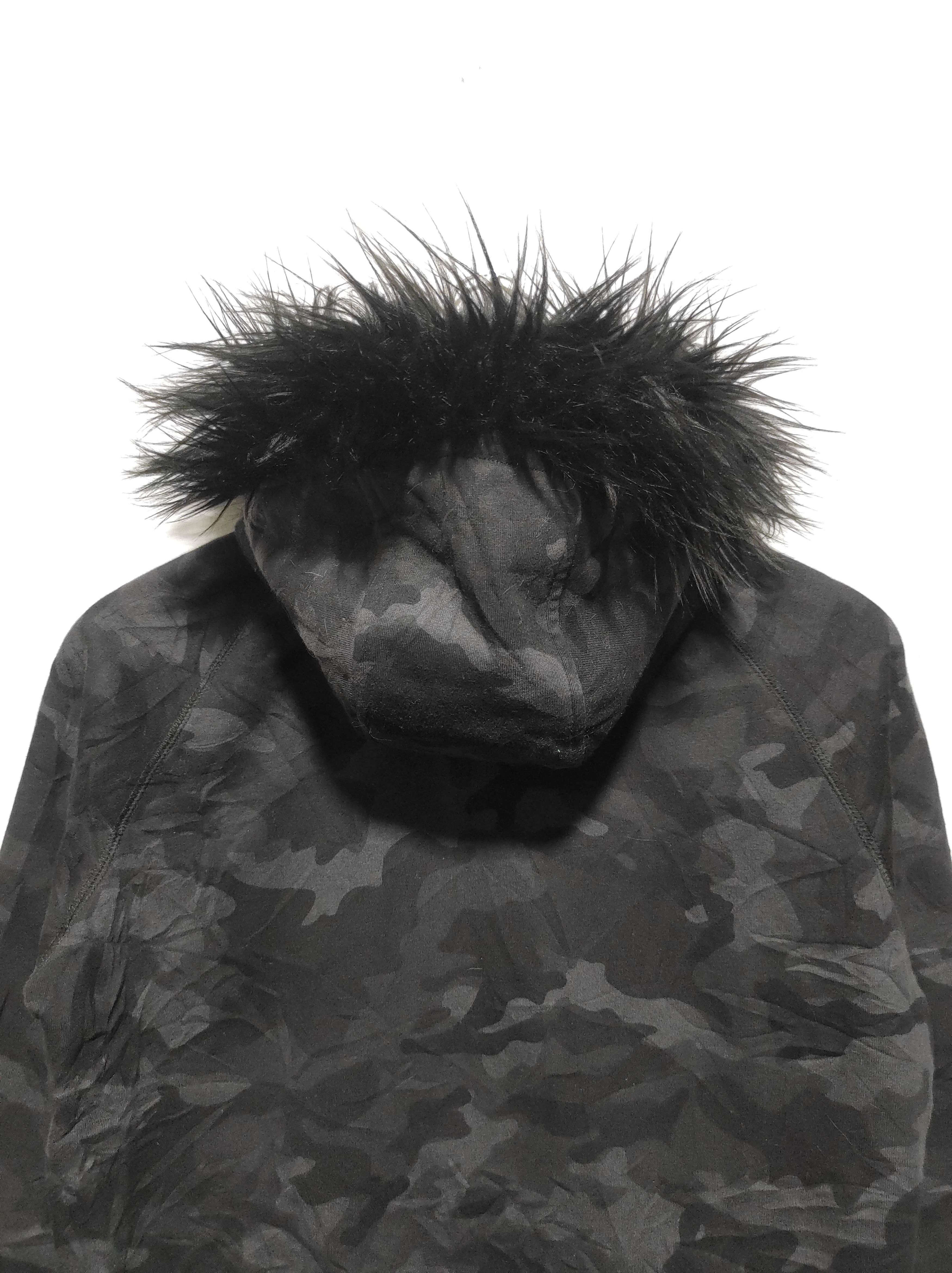 Beams Plus Beams Camo Double Zip Fur Hoodie IfSixWasNine LGB style Size US S / EU 44-46 / 1 - 17 Thumbnail