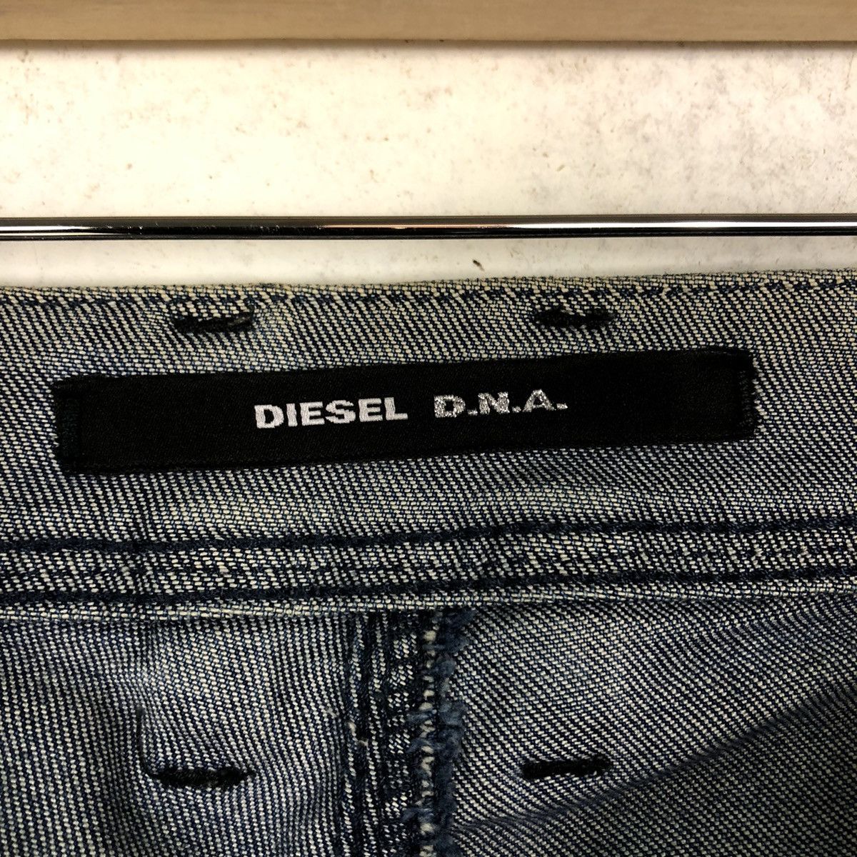 Diesel 🔥Vintage Slim Cut Denim Biker Wear Diesel Distressed Design Size US 30 / EU 46 - 17 Thumbnail