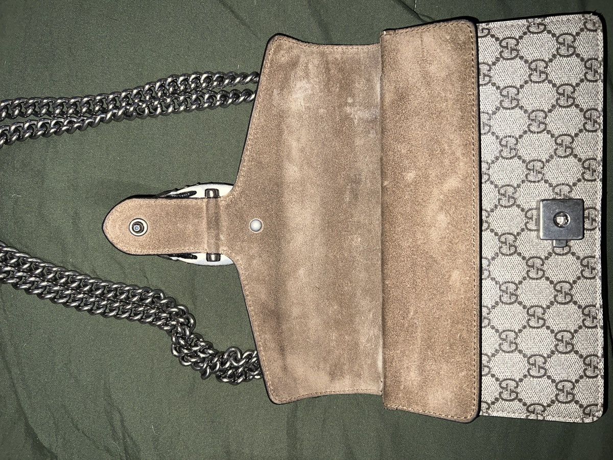 Gucci GG Supreme Monogram Medium Dionysus Shoulder Bag Size ONE SIZE - 10 Thumbnail