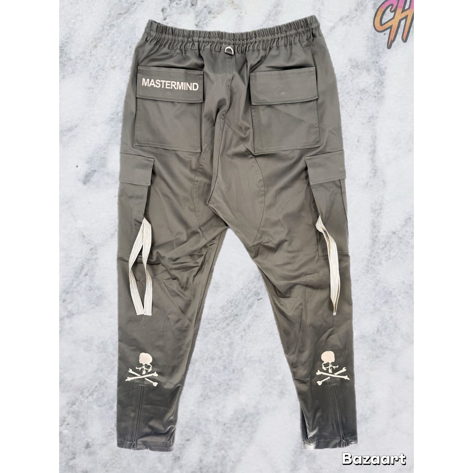 Mastermind Japan Mastermind World Masterseed Olive Cargo Pants Size Large Size US 35 - 1 Thumbnail