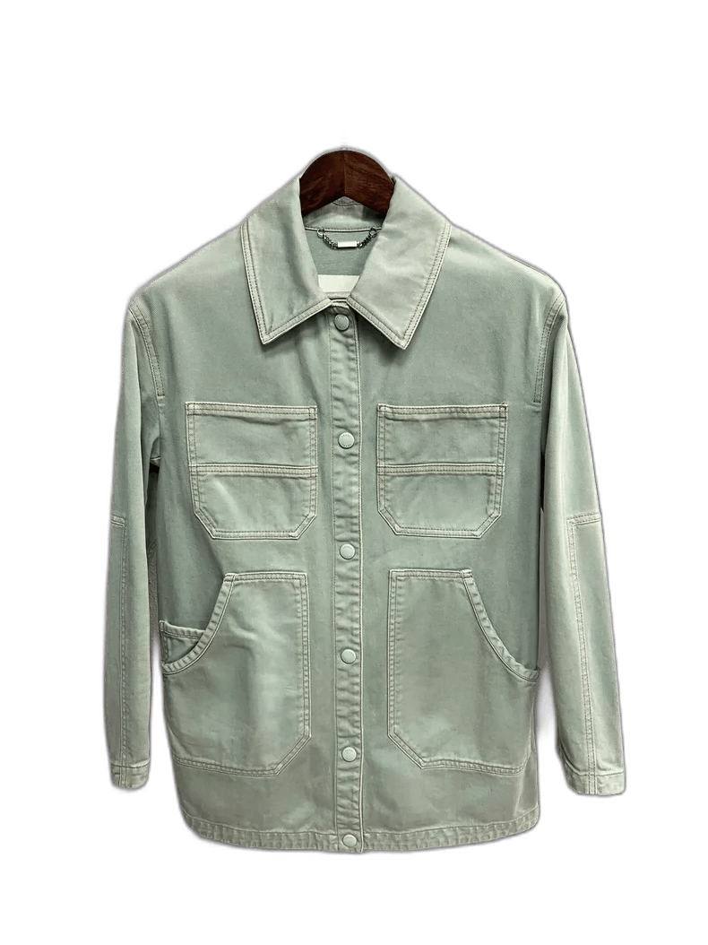 Fendi Fendi Washed Leather Denim Jacket Size 36 Size US S / EU 44-46 / 1 - 1 Thumbnail