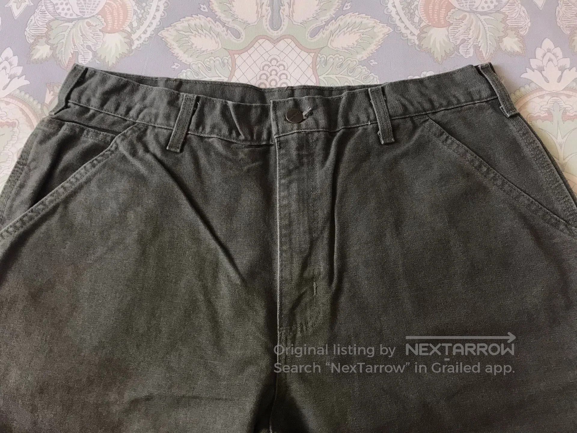 Carhartt Carhartt B11 MOS Canvas Work Pants W36L30. Size US 36 / EU 52 - 4 Thumbnail
